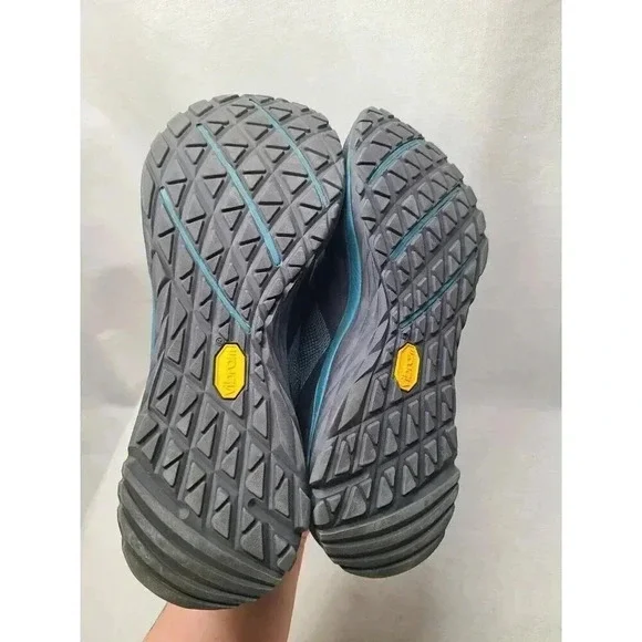 Merrell Running Shoes SAMPLE MENS Mag-9  Dragonfly Blue Vibram SIZE 8 - Picture 6 of 8